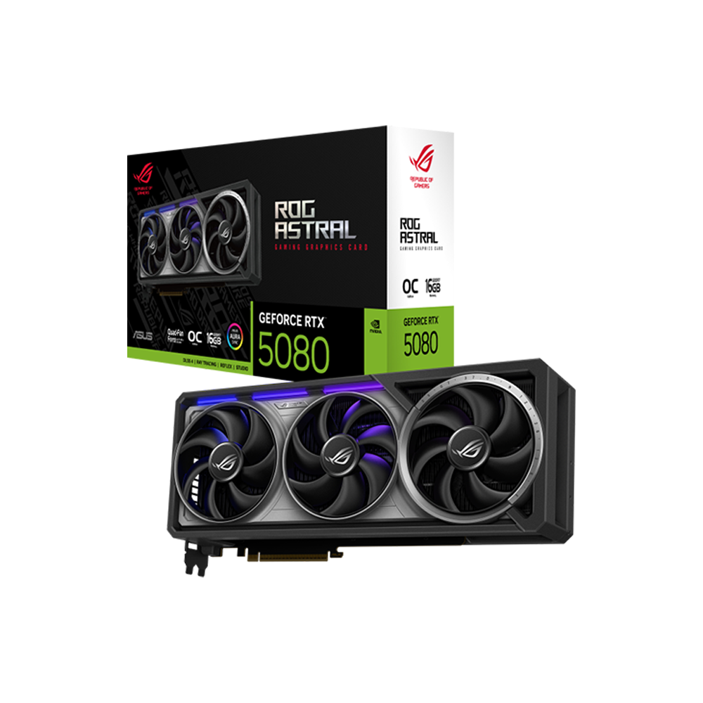 ASUS ROG Astral GeForce RTX™ 5080 16GB GDDR7 OC Edition