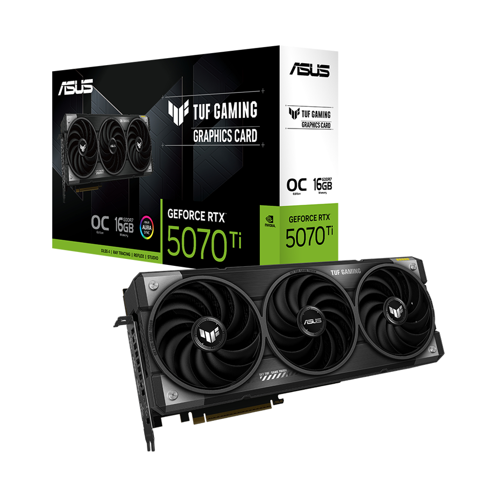 ASUS TUF Gaming GeForce RTX™ 5070 Ti 16GB GDDR7 OC Edition Graphic Car