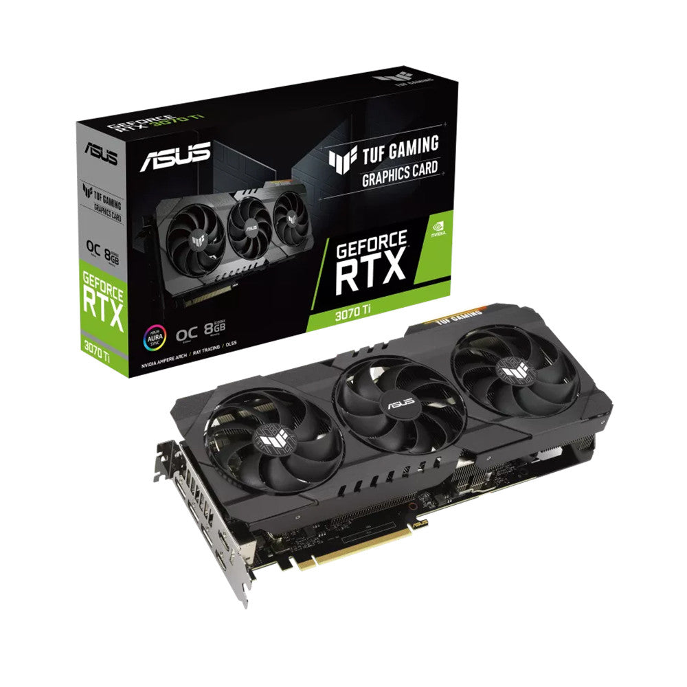 ASUS TUF Gaming GeForce RTX 3070 Ti V2 OC Edition 8GB GDDR6X Graphic C