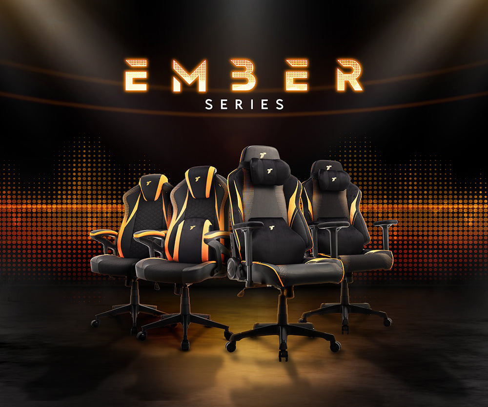仙骨革命　ボーンアクティブ TTRacing Ember Series Swift X Pro Hybrid Leatherette Gaming Chair