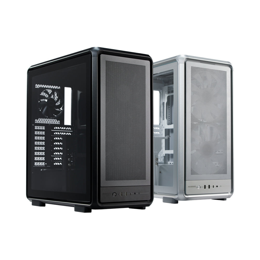 Cooler Master MasterFrame 500 Mesh ARGB ATX PC Chassis [Black/Silver]