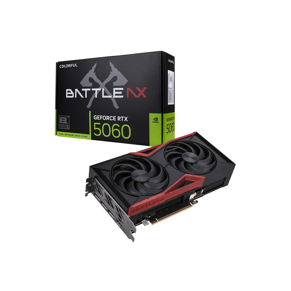 Colorful GeForce RTX 5060 新品未使用 フィルム付き Colorful GeForce RTX 5060 NB DUO 8GB-V GDDR7 Graphic Card