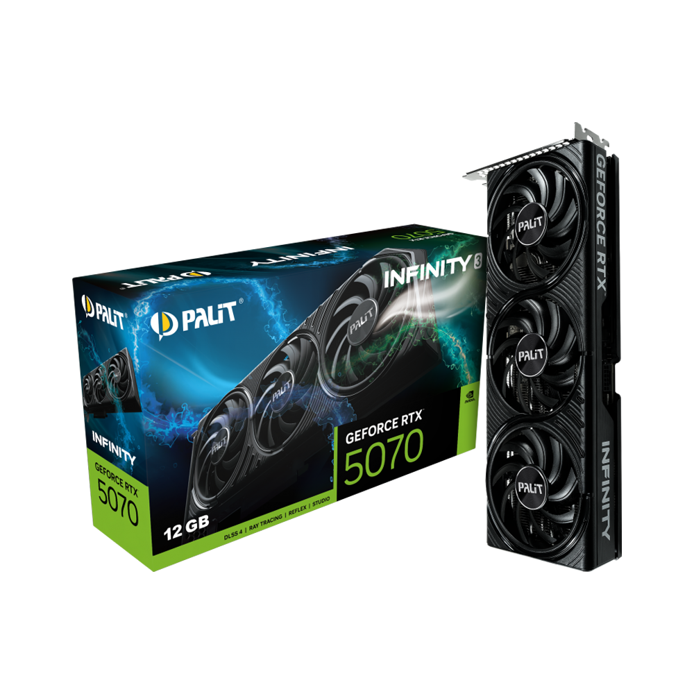 RTX5070 INFINITY 3 12GB GDDR7 ジャンク Palit GeForce RTX™ 5070 Infinity 3 12GB GDDR7 Graphics Card