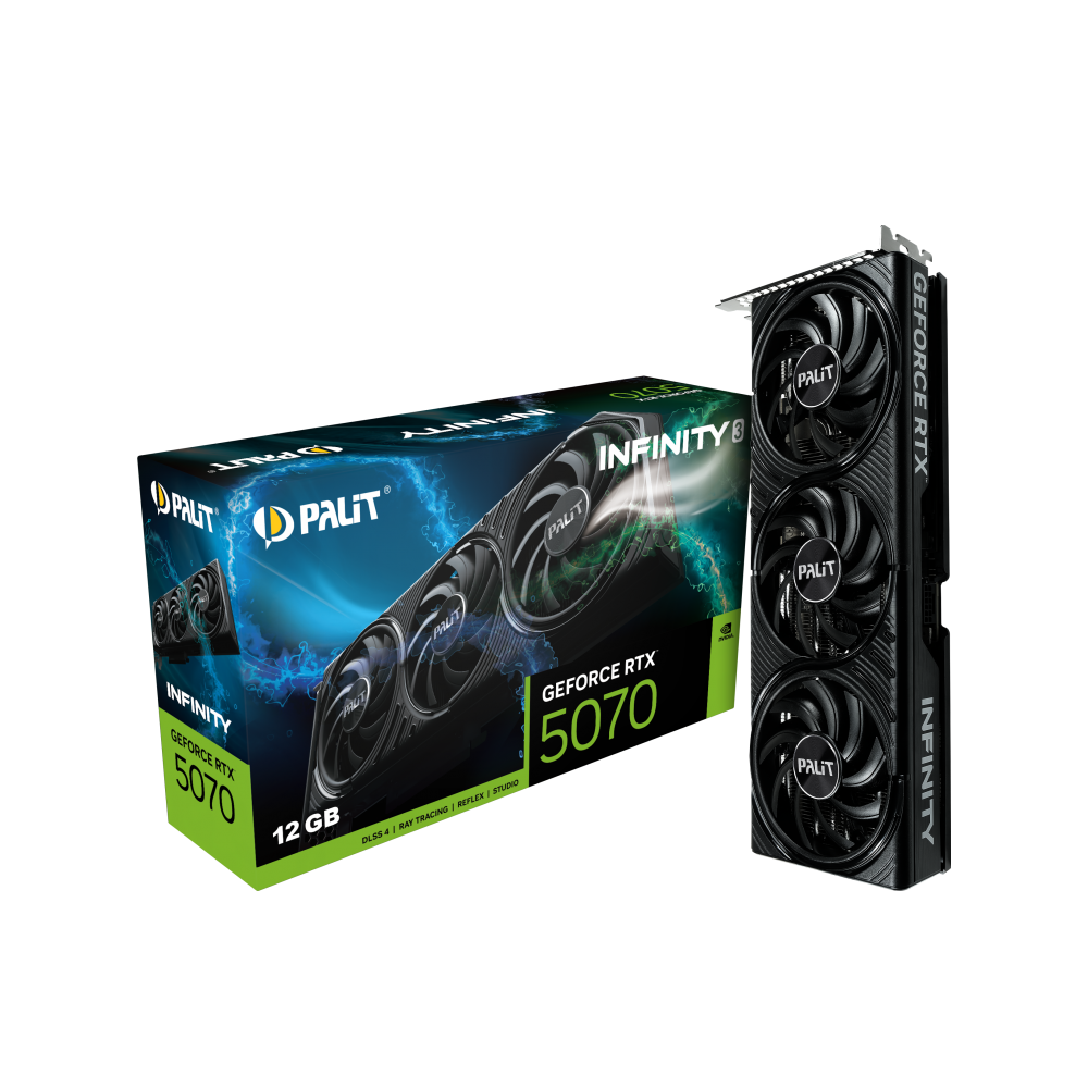RTX5070 INFINITY 3 12GB GDDR7 ジャンク Palit GeForce RTX™ 5070 Infinity 3 12GB GDDR7 Graphic Card