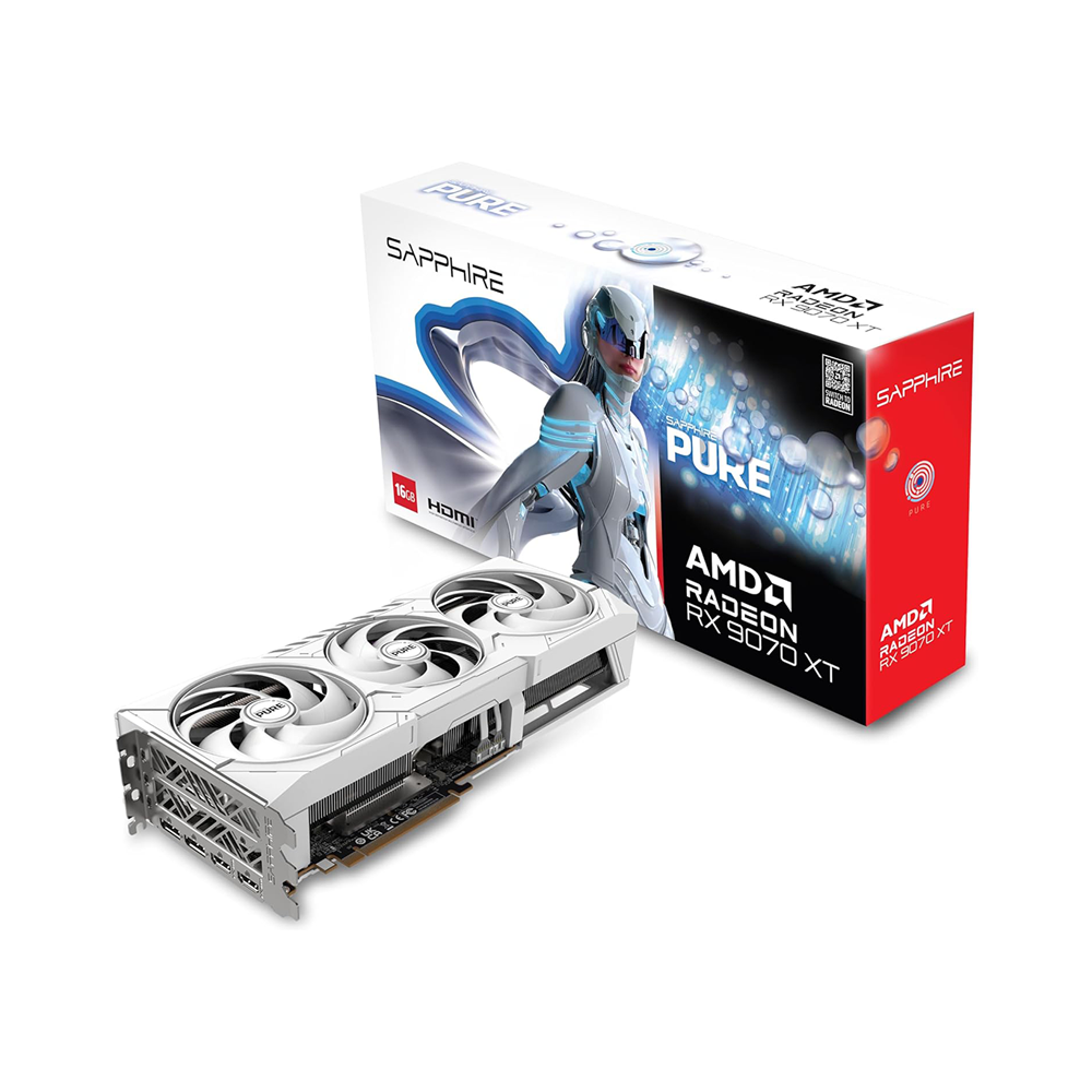 Sapphire Pure AMD Radeon™ RX 9070 XT 16GB GDDR6 Graphic Card