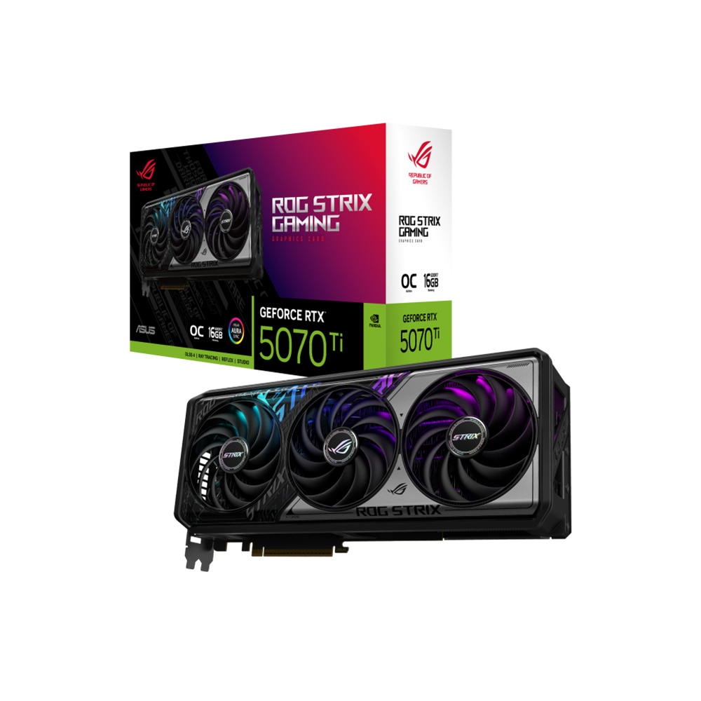 ASUS ROG Strix GeForce RTX™ 5070 Ti 16GB GDDR7 OC Edition Graphic Card