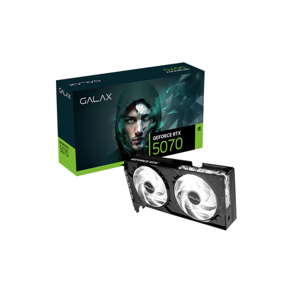 GALAX NVIDIA Geforce RTX 5070 12GB GDDR7 1-Click OC Dual Fan 3DP+HDMI