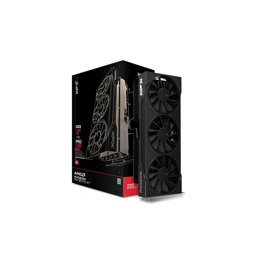 XFX Swift AMD Radeon RX 9070 XT Triple Fan Gaming Edition 16GB GDDR6 G