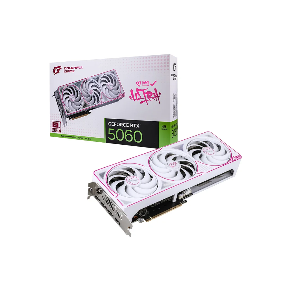 Colorful iGame GeForce RTX 5060 Ultra W OC 8GB-V GDDR7 Graphic Card