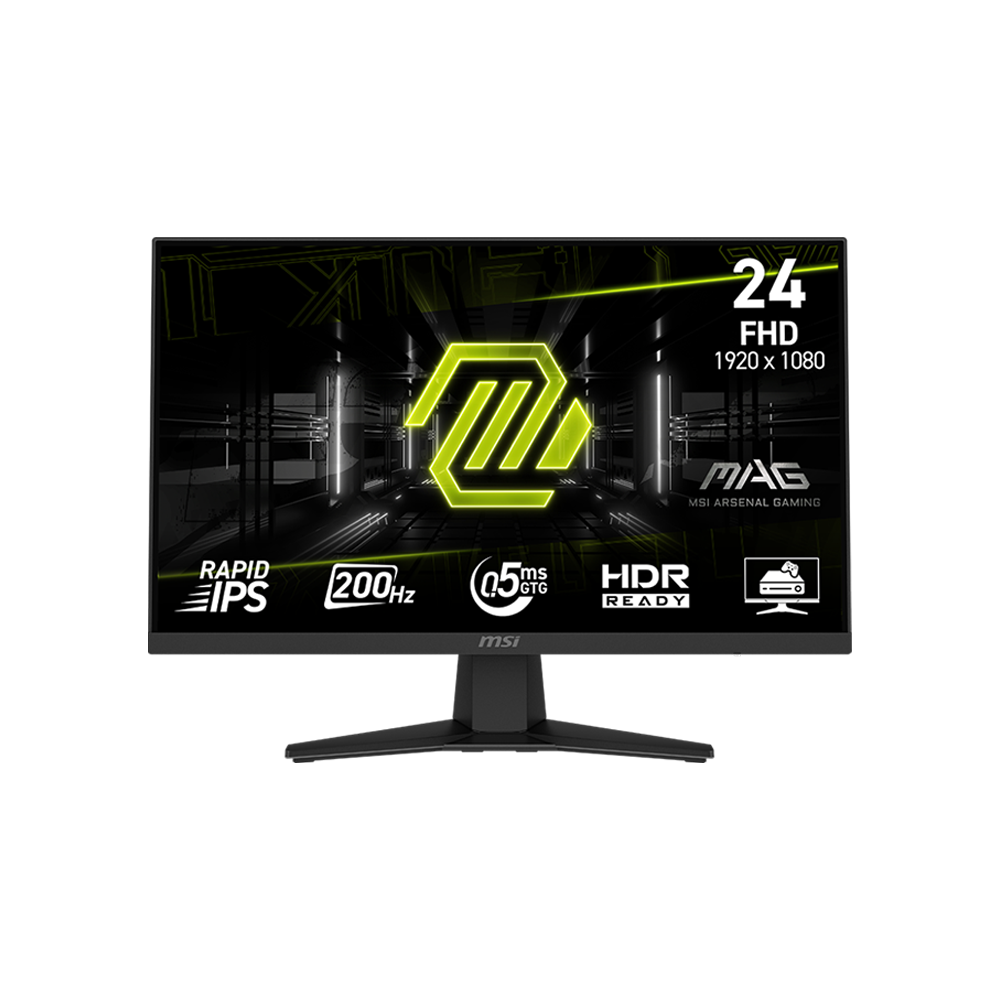 MSI MAG 244F 23.8'' FHD 200Hz Rapid IPS Gaming Monitor MSI MAG 244F 23.8'' FHD 200Hz Rapid IPS Gaming Monitor