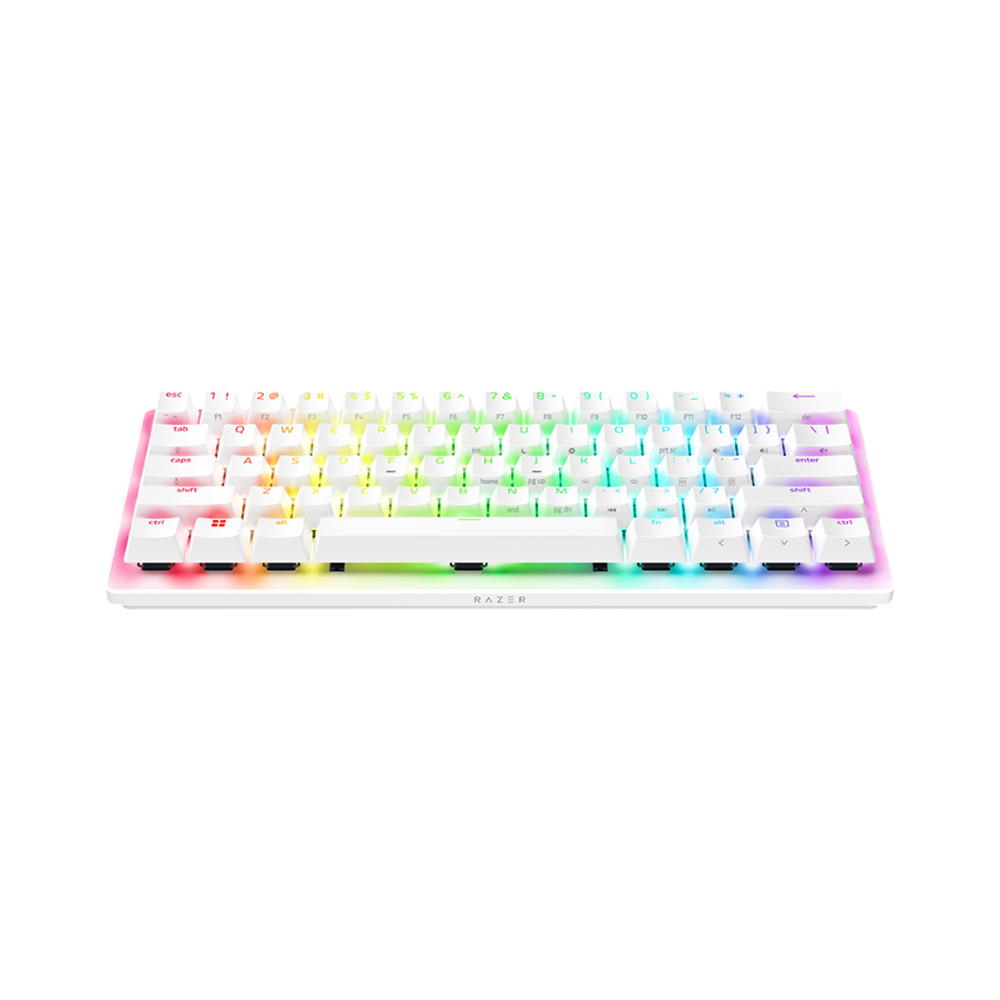 Razer Huntsman V3 Pro Mini 60% Analog Optical Esports Keyboard - White