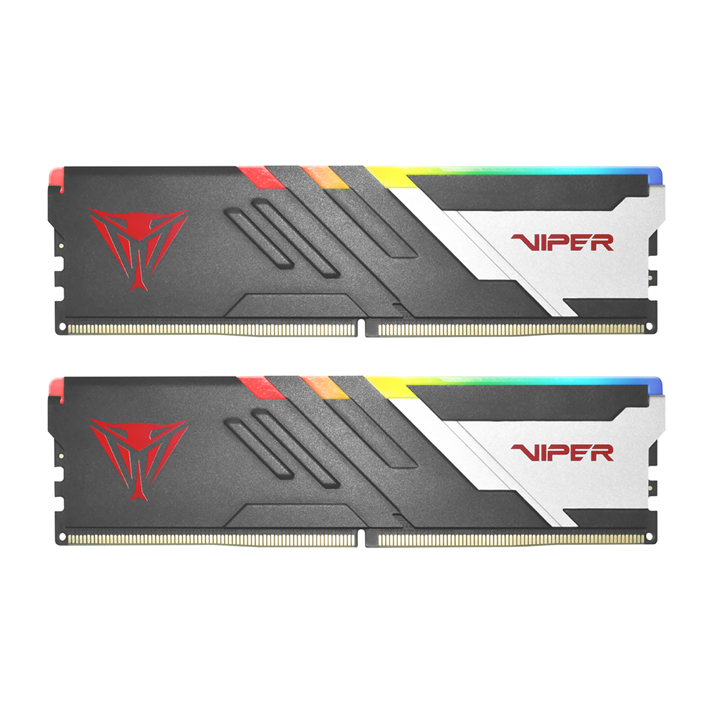 Patriot Viper Venom RGB 32GB [2x16GB] 6400mHz DDR5 Desktop Memory - Bl