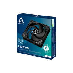 Arctic P12 PWM 120mm Case Fan [Black/White/Transparent]