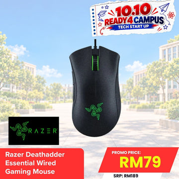 [Flash Sales Only] Razer Deathadder Essential Wired Gaming Mouse
