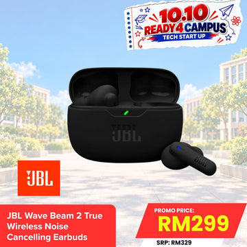 [Flash Sales Only] JBL Wave Beam 2 True Wireless Noise Cancelling Earbuds