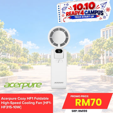 [Flash Sales Only] Acerpure Cozy HF1 Foldable High-Speed Cooling Fan [HF1-HF315-10W]