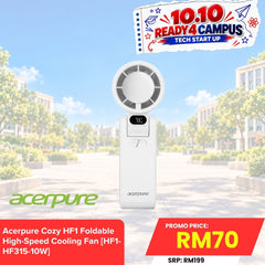 [Flash Sales Only] Acerpure Cozy HF1 Foldable High-Speed Cooling Fan [HF1-HF315-10W]