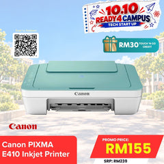 [Flash Sales Only] Canon PIXMA E410 Inkjet Printer