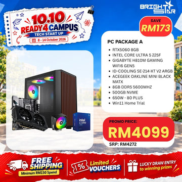 READY4 CAMPUS: Tech Startup - PC Package A [U5-225F+RTX5060]