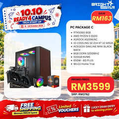 READY4 CAMPUS: Tech Startup - PC Package C [R5-5500+RTX5060]