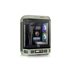 Thermaltake Tower 600 micro-ATX PC Chassis - Matcha Green