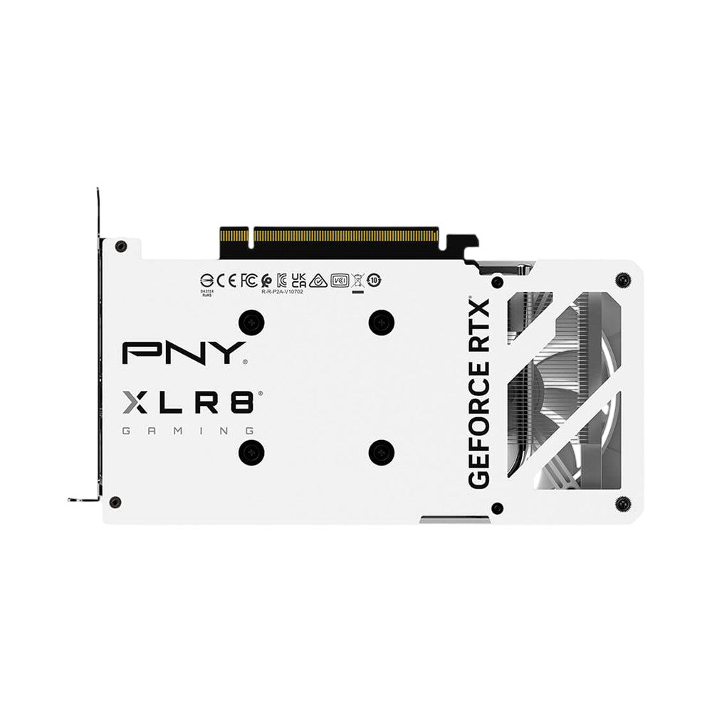 PNY GeForce RTX 4060 8GB OC XLR8 VERTO DF White Edition Graphics Card