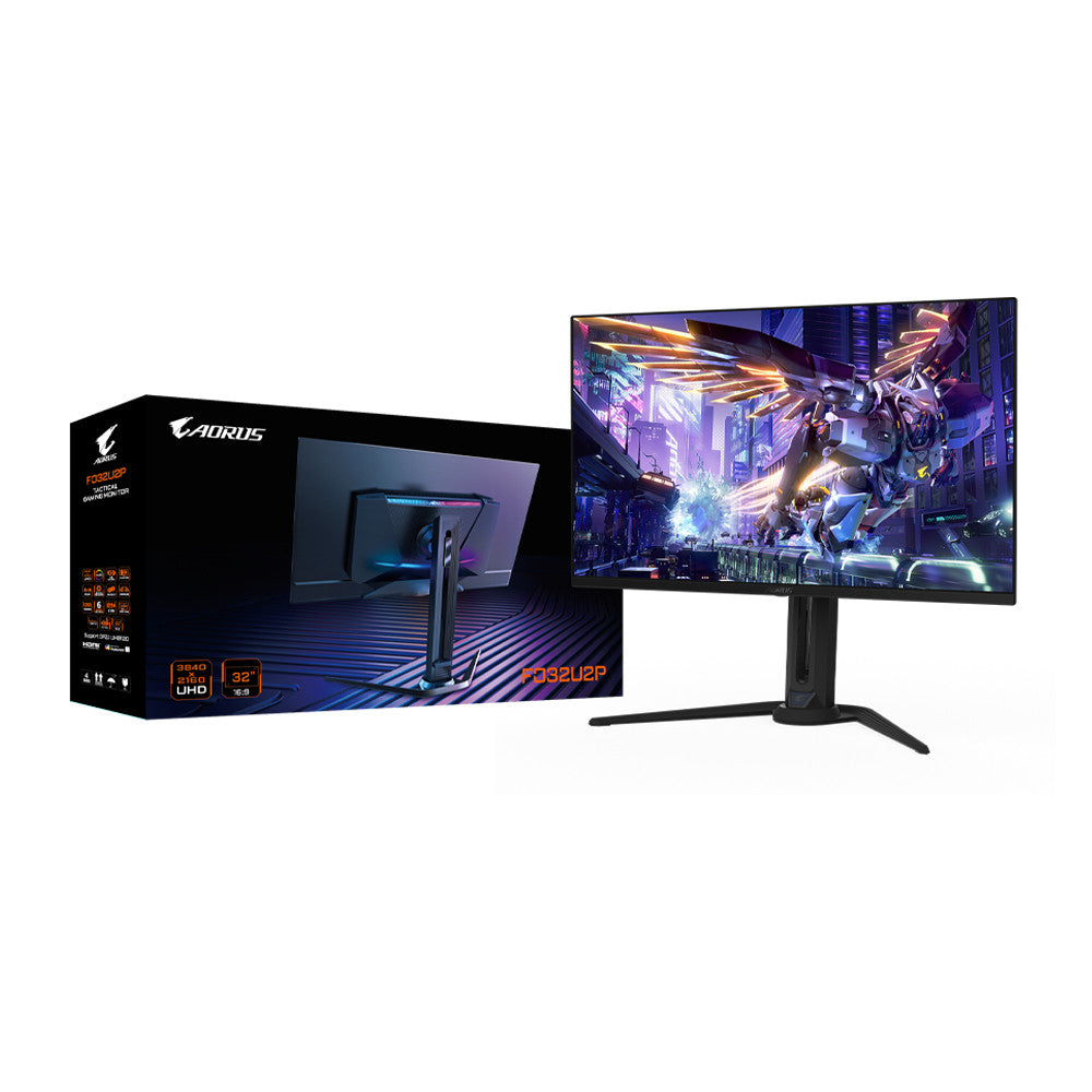 GIGABYTE Aorus FO32U2P 31.5" 4K UHD 240Hz QD-OLED Gaming Monitor