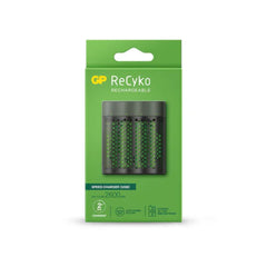 GP ReCyko Speed Charger (USB) 4-Slot NiMH with AA Battery