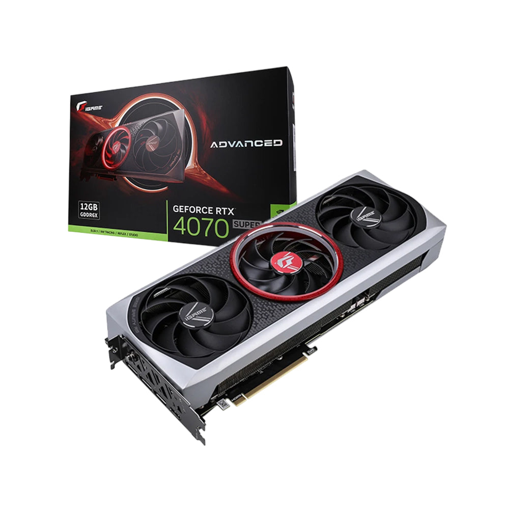 Colorful iGame GeForce RTX 4070 SUPER Advanced OC 12GB-V 12GB GDDR6X Graphic Card