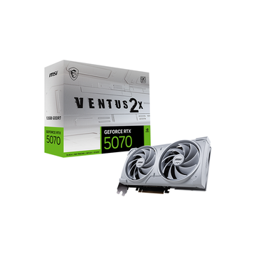 MSI GeForce RTX™ 5070 12G Ventus 2X OC White 12GB GDDR7 Graphic Card