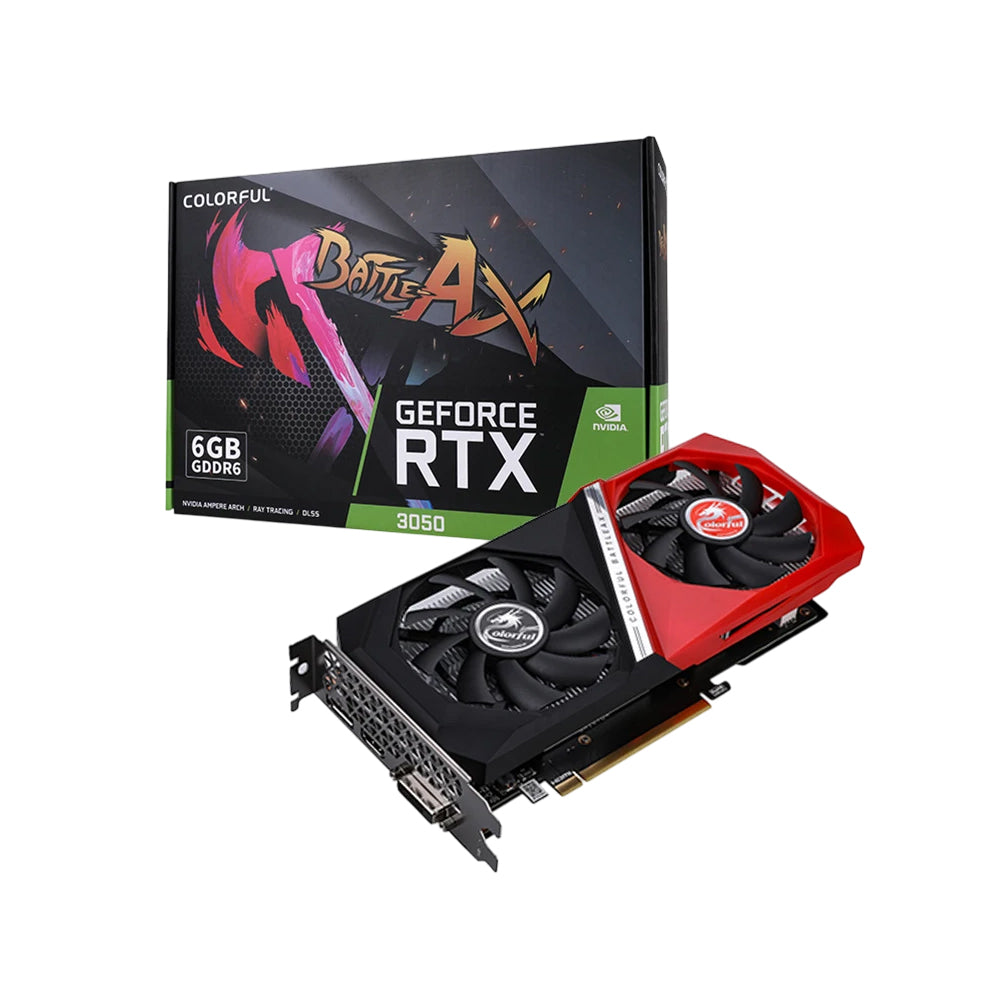 Colorful GeForce RTX 3050 NB DUO 6GB-V 6GB GDDR6 Graphic Card