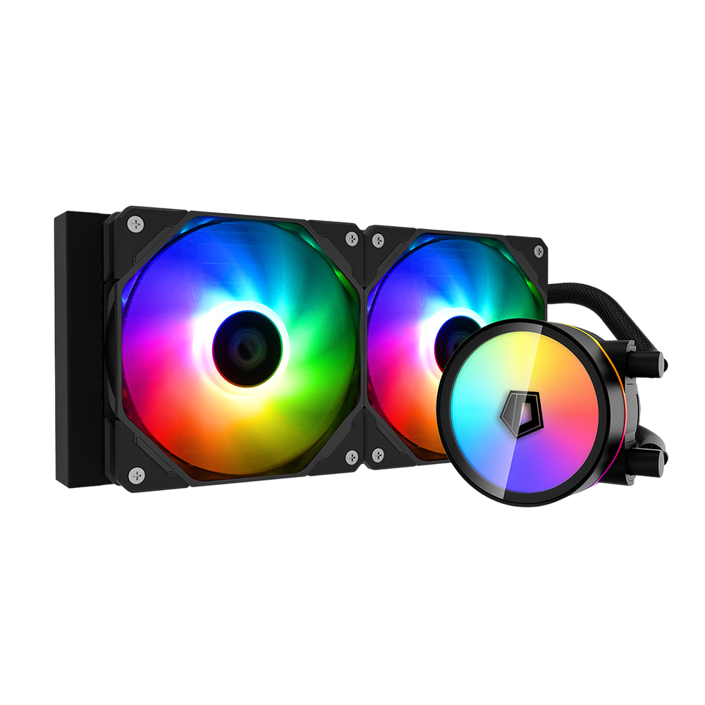 ID-Cooling Zoomflow 240XT ARGB AIO CPU Liquid Cooler - Black