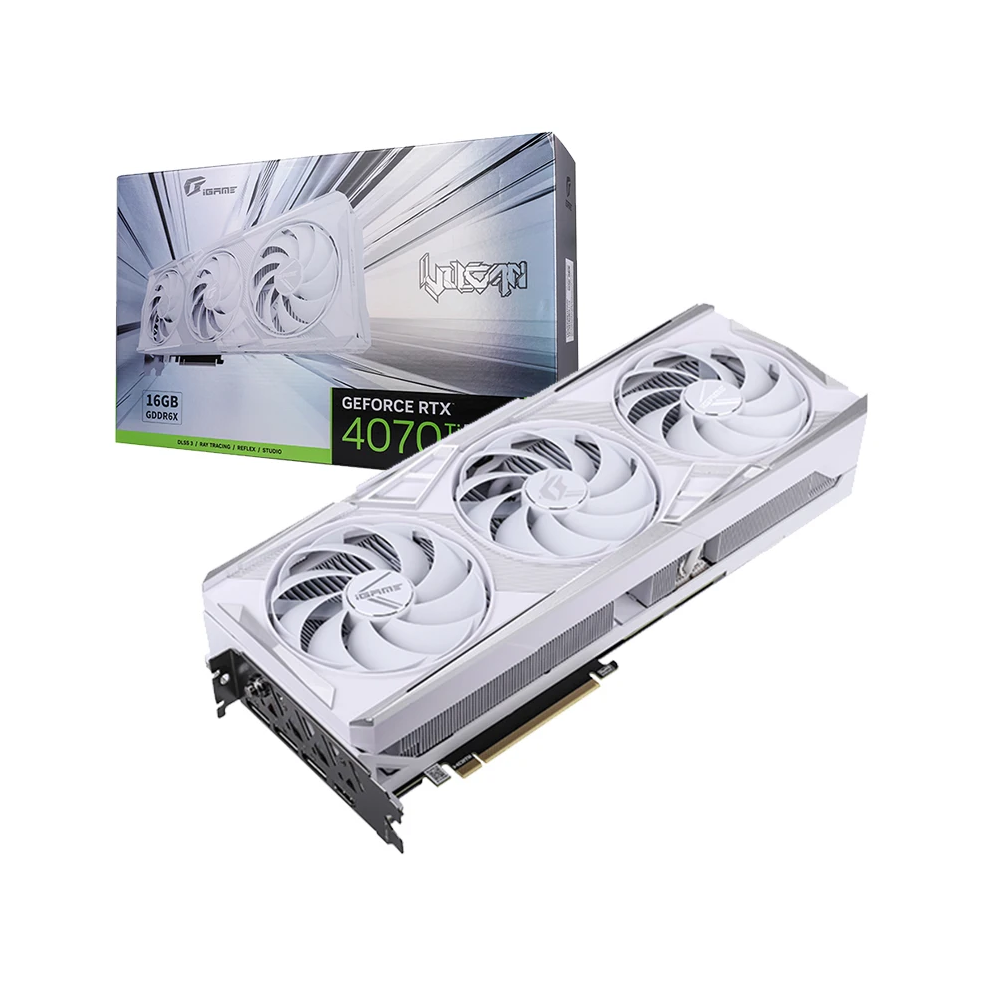 Colorful iGame GeForce RTX 4070 Ti Super Vulcan W OC 16GB-V DDR6X Graphic Card