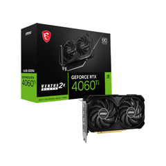 MSI GeForce RTX 4060 Ti Ventus 2X OC 16G 16GB GDDR6 Graphic Card