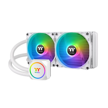 Thermaltake TH240 ARGB Sync Snow Edition 240mm AIO CPU Liquid Cooler - White