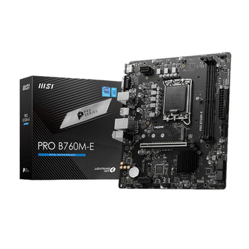 MSI PRO B760M-E LGA1700 Micro-ATX Motherboard