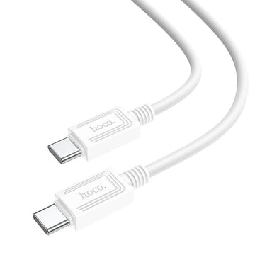 Hoco X73CC Type-C to Type-C 1M Charging Cable - White