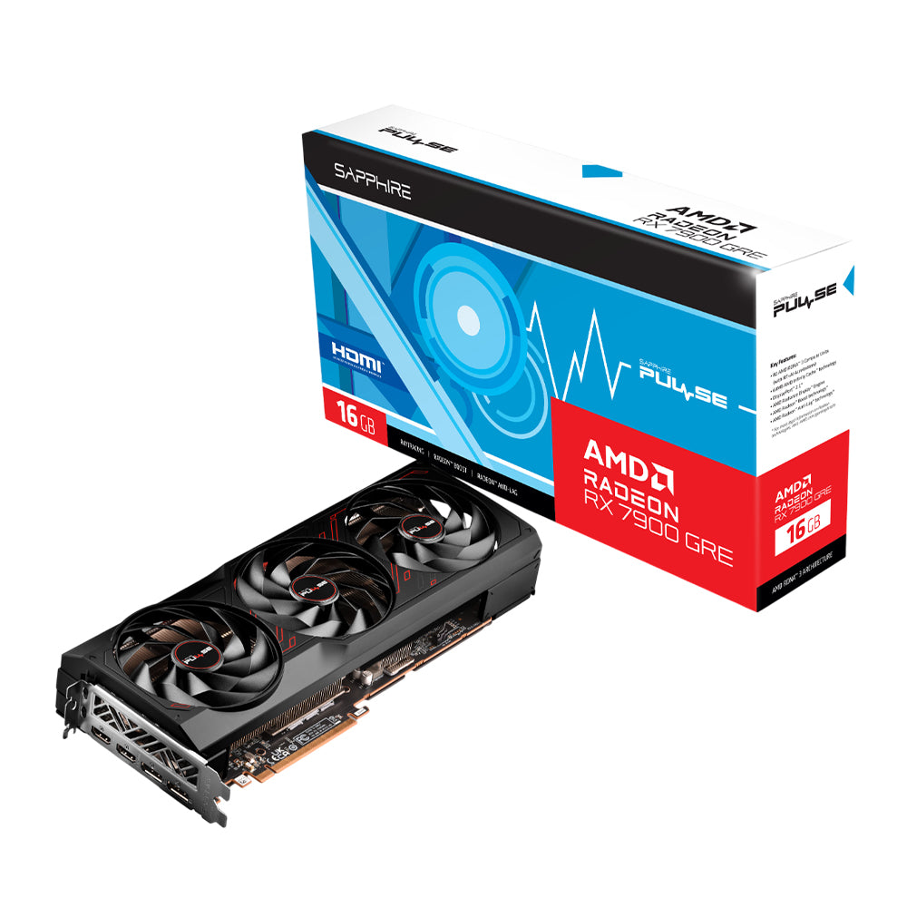 Sapphire PULSE AMD Radeon RX 7900 GRE 16G GDDR6 Graphic Card