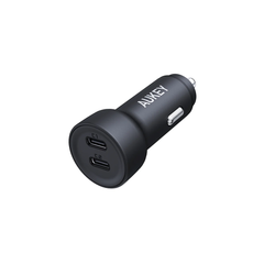 AUKEY CC-Y23 Enduro Dual 65W Dual USB C Power Delivery Car Charger