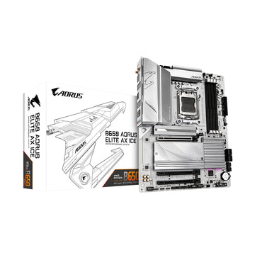 GIGABYTE B650 AORUS Elite AX ICE AM5 ATX Motherboard