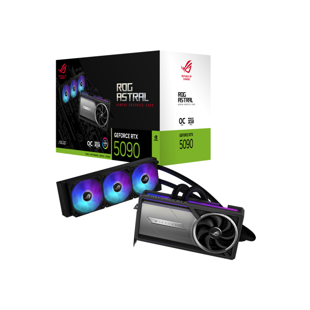 ASUS ROG Astral LC GeForce RTX 5090 32GB GDDR7 OC Edition Graphic Card