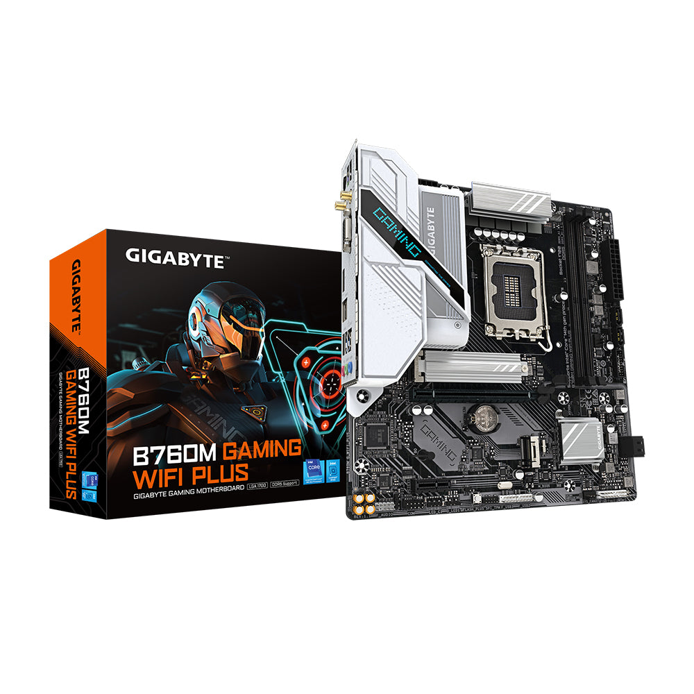 GIGABYTE B760M Gaming WIFI Plus LGA1700 Micro-ATX Motherboard