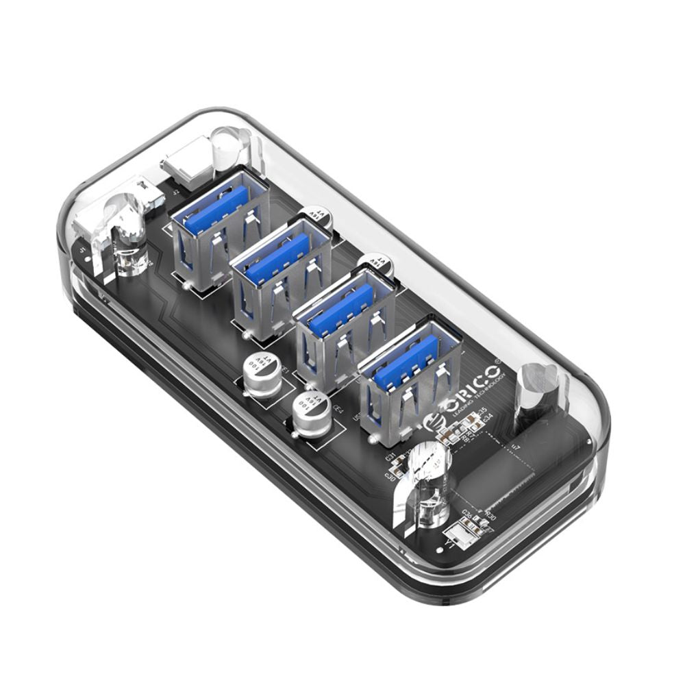 Container For Usb Orico F4U 4 Port USB 3.0 Hub