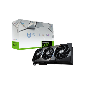 MSI GeForce RTX™ 5080 16G Suprim SOC 16GB GDDR7 Graphic Card