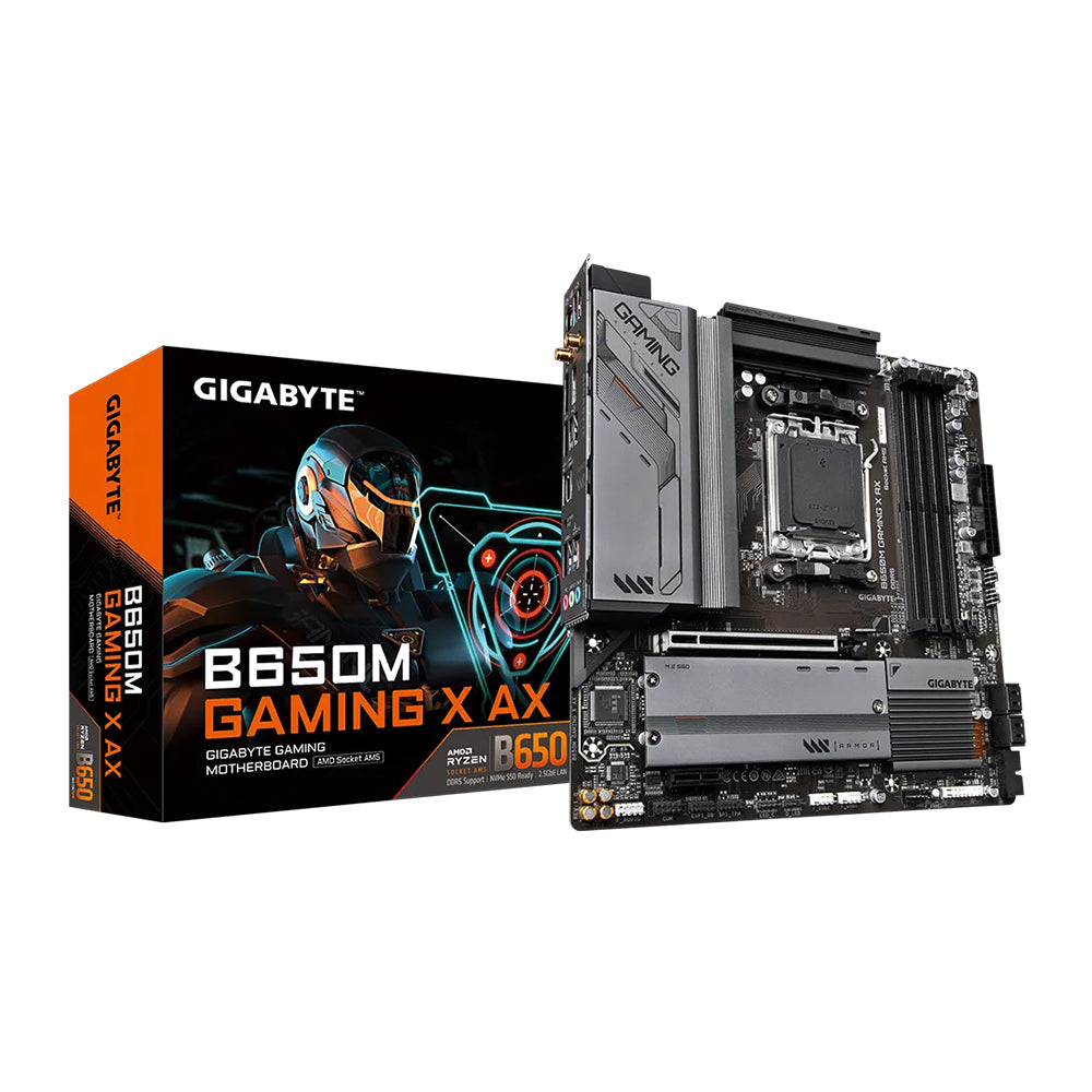 GIGABYTE B650M Gaming X AX (rev 1.0) AM5 Micro-ATX Motherboard