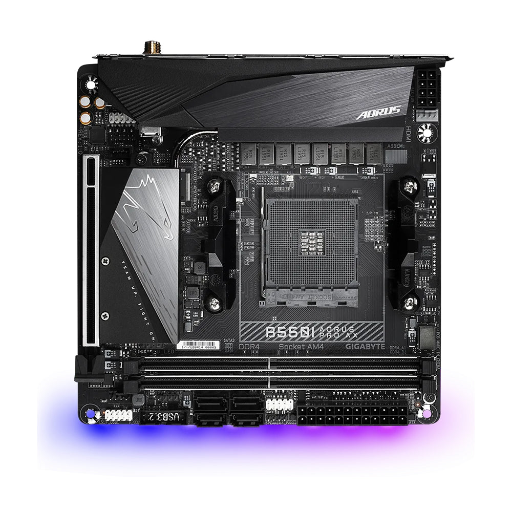 GIGABYTE B550I AORUS Pro AX 1.0 AM4 Mini-ITX Motherboard