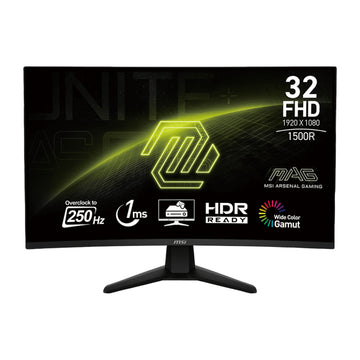 MSI MAG 32C6X 31.5" FHD 250Hz VA Curved Gaming Monitor