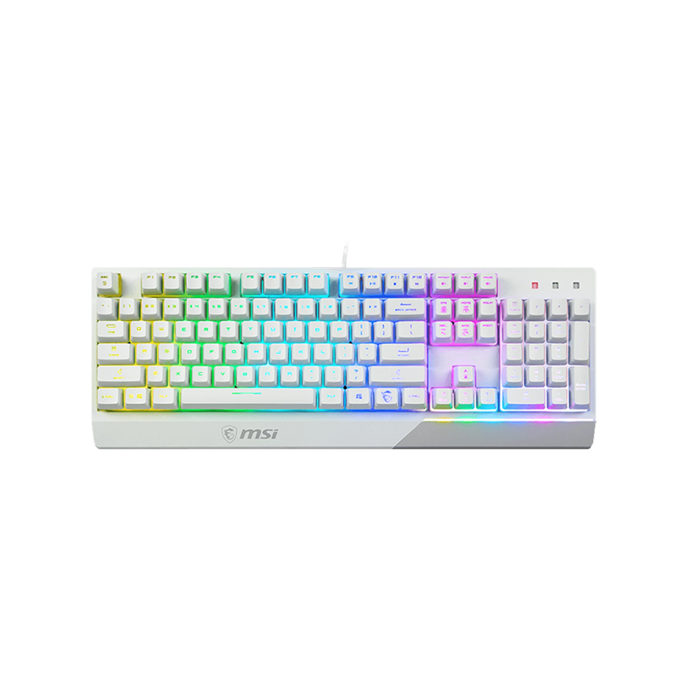 MSI Vigor GK30 White Plunger Switch Gaming Keyboard