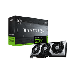 MSI GeForce RTX™ 5080 16G Ventus 3X OC Plus 16GB GDDR7 Graphic Card