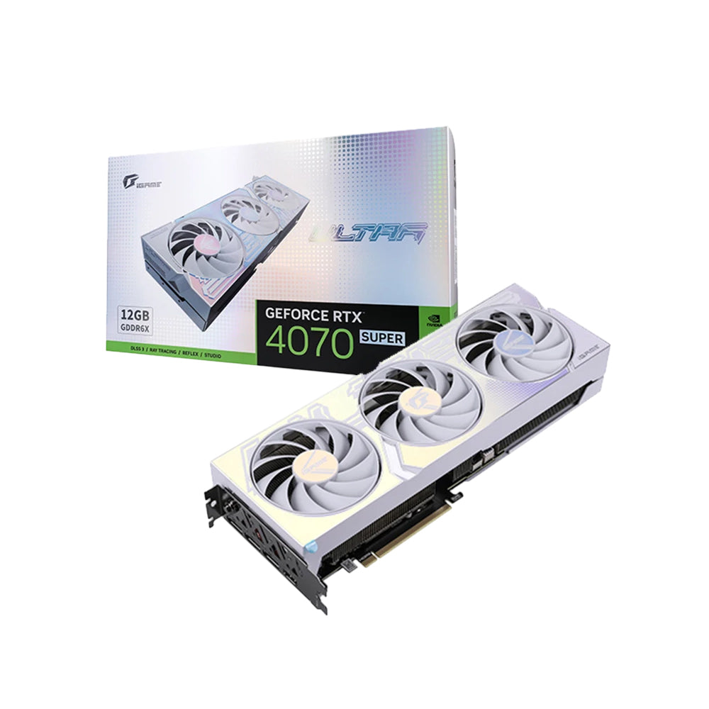 Colorful iGame GeForce RTX 4070 SUPER Ultra W OC 12GB-V 12GB GDDR6X Graphic Card